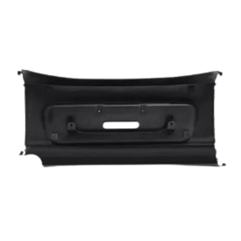 Parachoque central traseiro ka 97 a 02 preto texturizado - Para